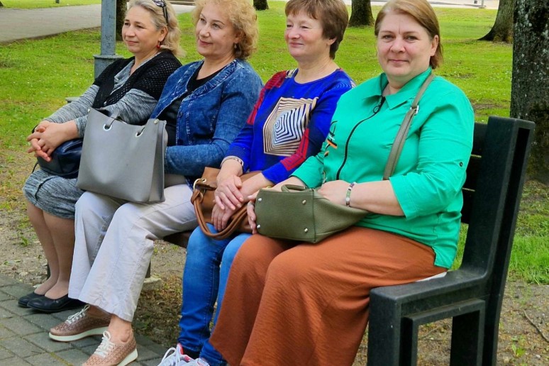 Poezijos pavasario šventė Švenčionių miesto parke