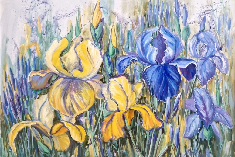 Paslaptingumas. 2021, drobė, aliejus, 70 x 100.