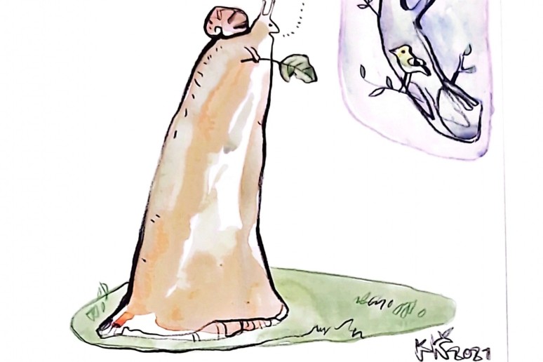 Visagino Europe Direct informacijos centras kartu su Lietuvos dailininkais karikatūristais pristato karikatūrų parodą „Kursu žaliu smagiai galiu“. Šios parodos tikslas – pasitelkiant humorą, pažvelgti į žmogaus santykio su gamta klaidas, daromą neigiamą poveikį ne tik aplinkai, bet ir mums patiems. Lietuvoje karikatūrų parodos reguliariai organizuojamos nuo 1968 metų. Parodos iniciatoriai: Europe Direct Visaginas (vadovė Indrė Gruodienė) ir karikatūristai Jonas Varnas ir Jonas Lenkutis. Džiugu, kad Europos Žaliojo kurso temomis: ekologija, draugiška aplinkai veikla, energetika, klimato kaitos problemos susidomėjo net 42 Lietuvos dailininkai, kurie specialiai šiai parodai sukūrė ir pristatė 200 darbų.