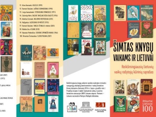 Paskelbtas reikšmingiausių knygų vaikams sąrašas „Šimtas knygų vaikams ir Lietuvai“