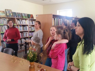Švenčionėlių socialinių paslaugų centro Vaikų dienos centro vaikai Reškutėnose 