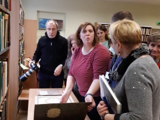 Švenčionyse pristatyta vienos dienos paroda „Lietuva Vilniaus universiteto bibliotekoje: Švenčionys“